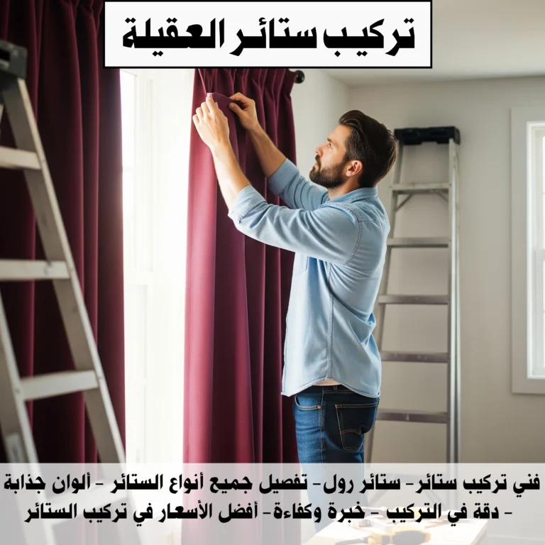 تركيب ستائر العقيلة