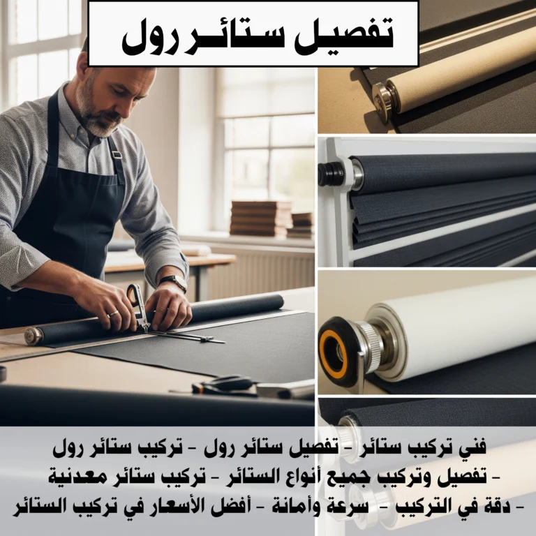 تفصيل ستائر رول